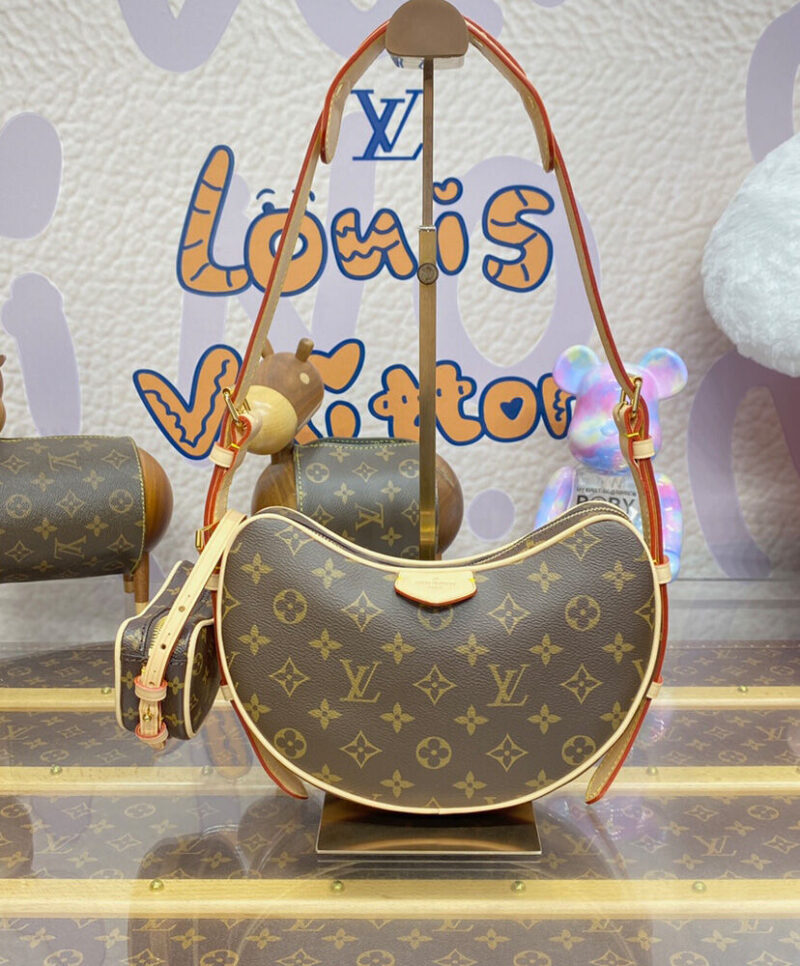 Louis Vuitton Croissant MM M46828 Brown